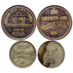 Cripple Creek Token Trio - Cripple Creek, CO