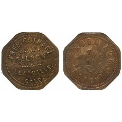 Leadville Saloon Token - Leadville, CO