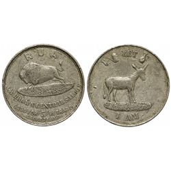 JW Brown Saloon Token - Garrett, IN