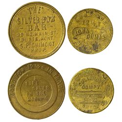 Silver Bow Bar Tokens - Butte, MT
