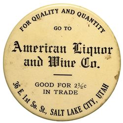 America Liquor & Wine Mirror - Salt Lake City, UT