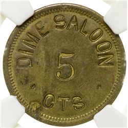 Dime Saloon Token - Staunton, VA