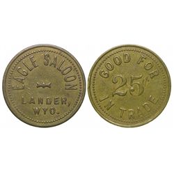 Wyoming Saloon Token - Lander, WY