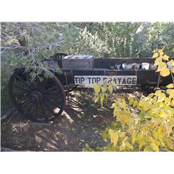 Tip Top Drayage Wagon and Artifacts -