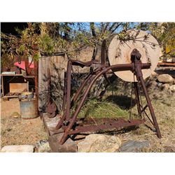 Blacksmith Grinding Wheel with Seat -