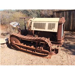 Old Hand Crank Tractor-Truck -