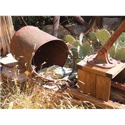 Ore Bucket & Chrysocolla -