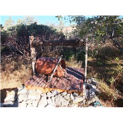 Windlass, Ore Bucket & Ore -