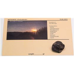 Chelwabinsk Meteorite 14.2 Grams  -