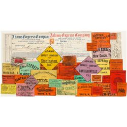 19th Century Express Label Collection -