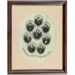 Central Pacific Railroad Officer Broadside -