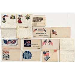 Patriotic Cover & Letter Group -