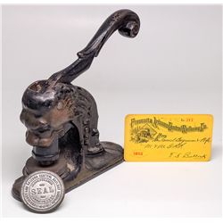 Arizona Territorial Prescott & Arizona RR Corporate Seal & Pass - Prescott, AZ