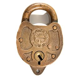 Southern Pacific Interior Padlock -  CA