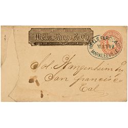 Wells Fargo Cover - Markleeville, CA