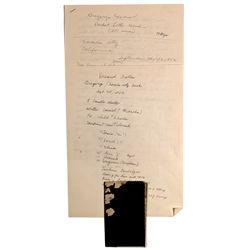 Gregory's Pocket Express Letter Book - Nevada City, CA