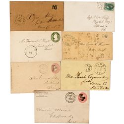 El Dorado Postal Covers Group - Placerville, Coloma, CA