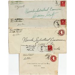 Elko County, Nevada Postal Covers -  NV