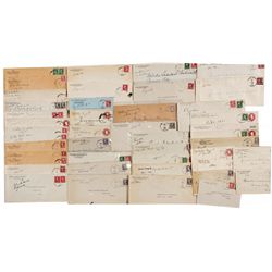 Lovelock, Oreana Postal Covers -  NV