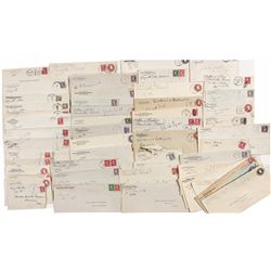 Manhattan, Ione and Belmont Nevada Covers -  NV