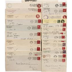 Nevada Dairy & Bottle Related Postal Covers -  NV
