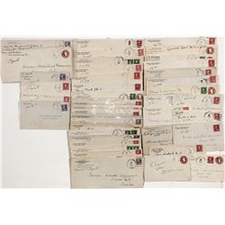 White Pine County Postal Covers -  NV