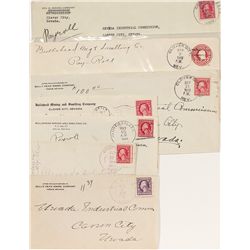 Rare Elko County Postal Covers - Clover City, NV