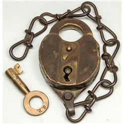 V&T RR Lock & Key - Virginia City, NV