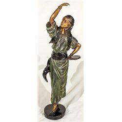 Gypsy Lady Sculptured Figure -