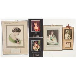 Saloon Girls Calender Quartet -