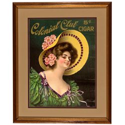 Colonial Club Advertising Poster -