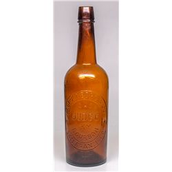 Gruenberg Old Judge Whiskey Bottle -