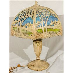 Peters Stained Glass Lamp -