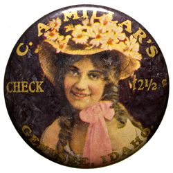 C.A. Miller Saloon Mirror - Genesee, ID