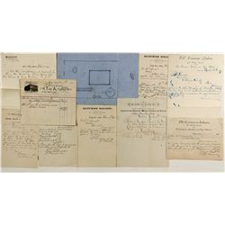 Old Idaho Saloon Correspondence - Rocky Bar, ID