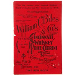 Whiskey Directory Booklet - Cincinatti, OH