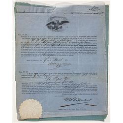 1871 Liquor Bill From Rotterdam - Philadelphia, PA