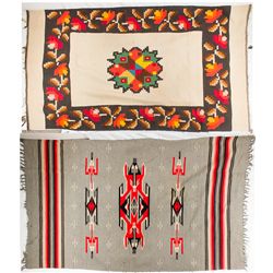 Indian Blankets Pair -