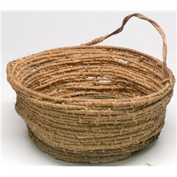 Small Braided Indian Basket -