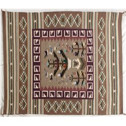 Tree of Life Navajo Rug -