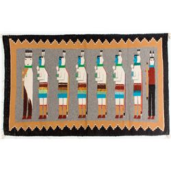 Yei Navajo Rug -
