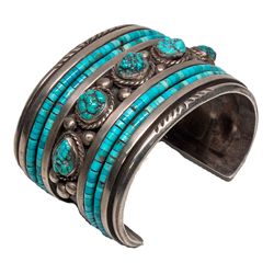 Turquoise Navajo Bracelet -  AZ