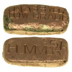 51 Hummer 14k Gold Ingot -