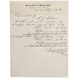 James fair Assay Document - Virginia City, NV