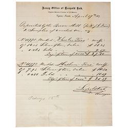 Savage Mine Assay Documents - Virginia City, NV