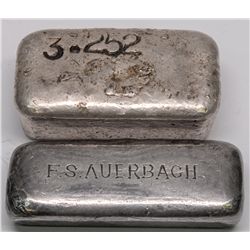 Utah Silver Ingot Pair -  UT