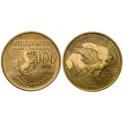 Holiday Hotel Gold Gaming Token - Reno, NV