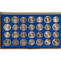 Canadian Silver 1976 Olympic Coin Set - Canada