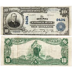 Reno National Bank Currency - Reno, NV