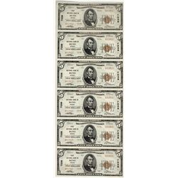 Uncut Banknote Sheet - Reno, NV